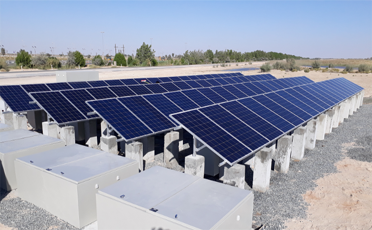 Divinergy handover their 22kW Solar Pump System to Dubai Municipality