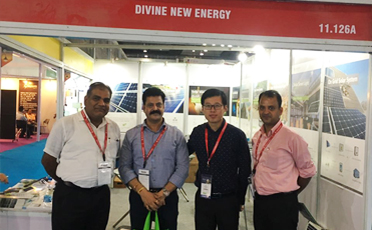 鼎威新能源亮剑2017印度新德里国际可再生能源展会